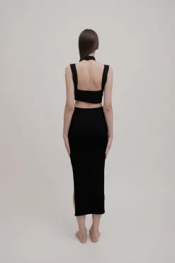 APERA Midi Skirt - Black