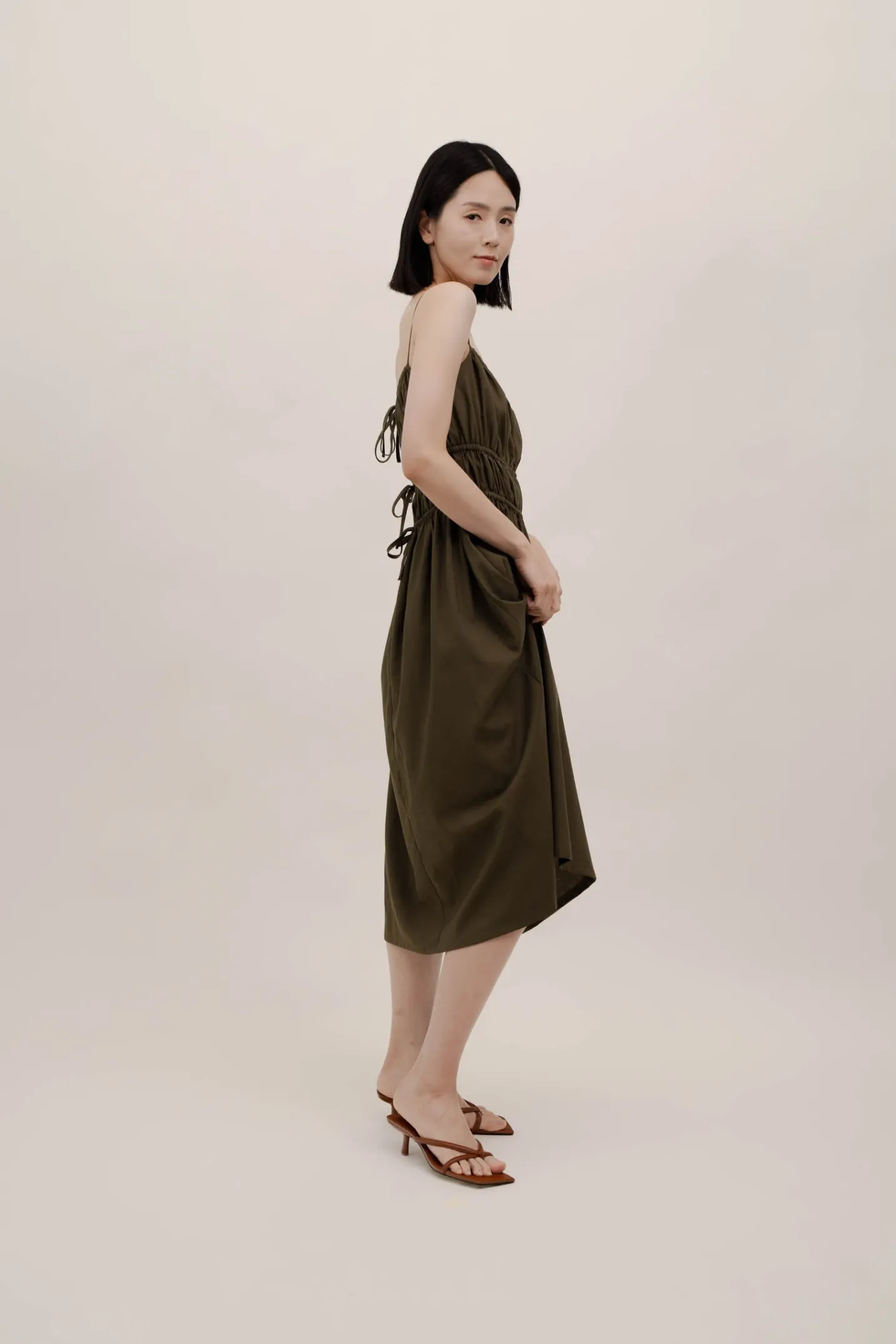 AUDREY Dress - Olive