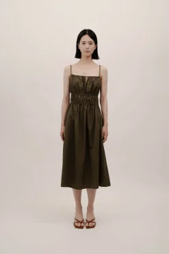 AUDREY Dress - Olive