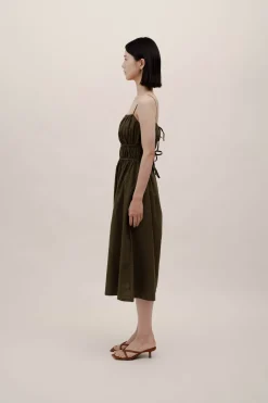 AUDREY Dress - Olive