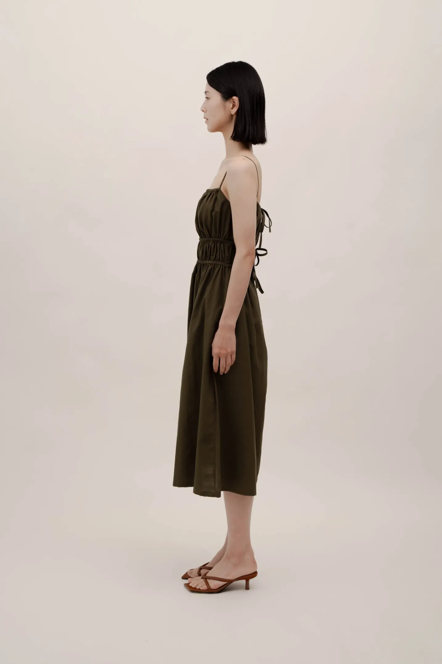 AUDREY Dress - Olive