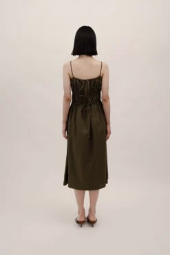 AUDREY Dress - Olive