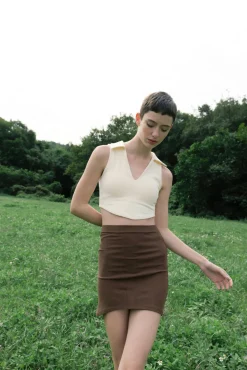 BODY Mini Skirt - Mocha