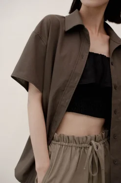 ELISE Shirt - Dark Olive