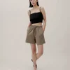 ELISE Shorts - Dark Olive
