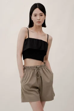 ELISE Shorts - Dark Olive