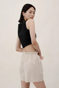ELISE Shorts - Ivory