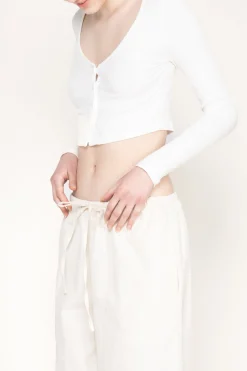 FATE Cardigan - White