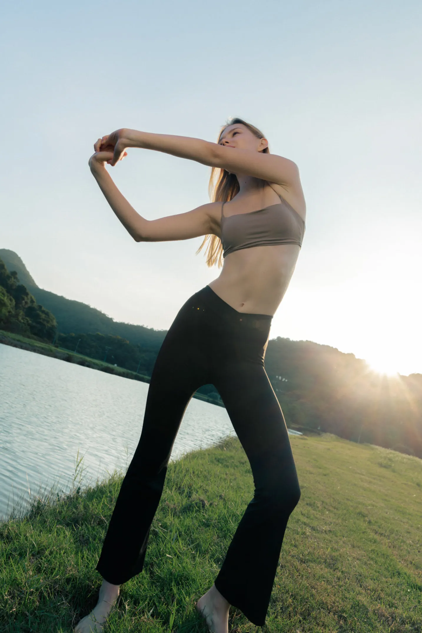 FRAME Flare Pants - Black