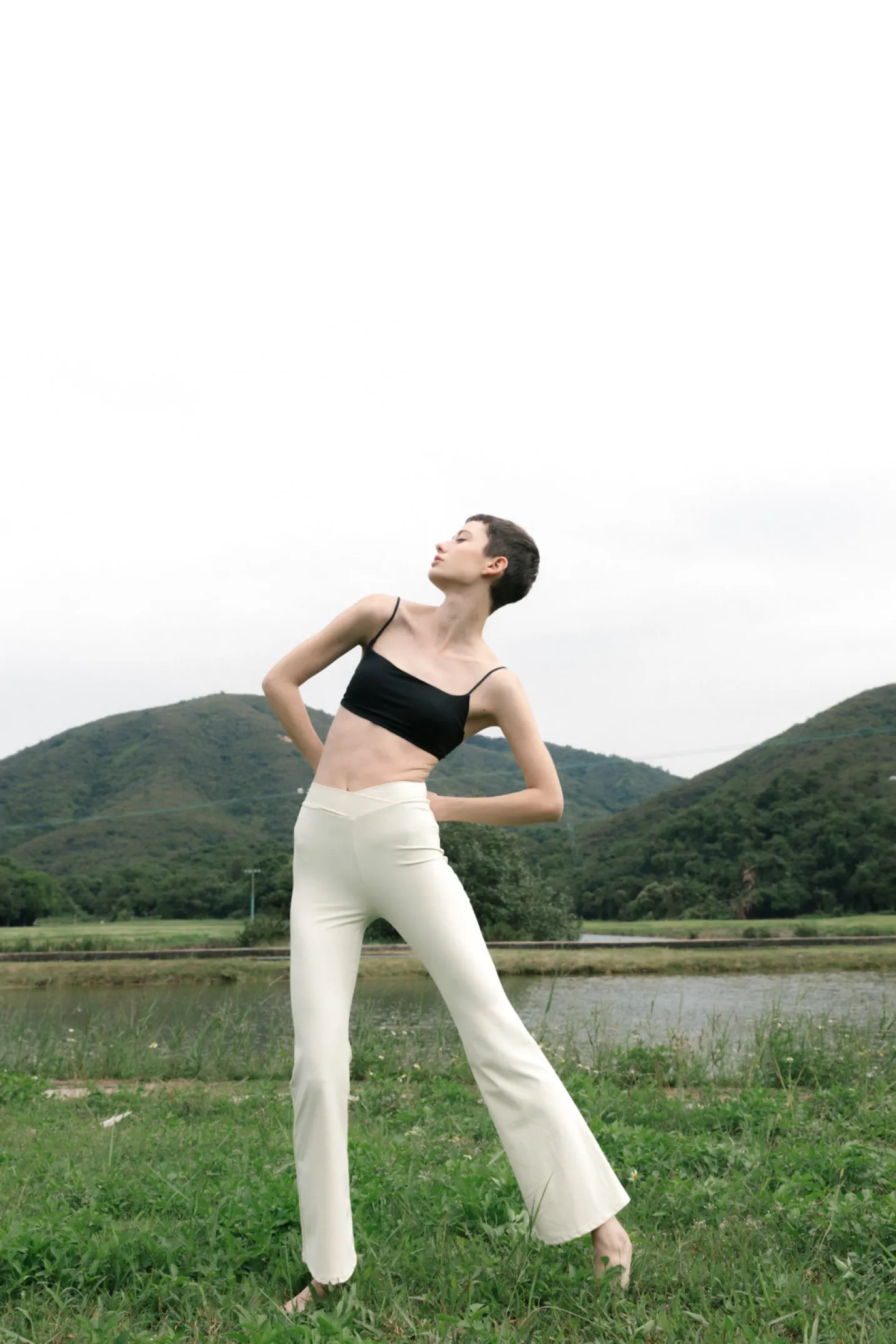 FRAME Flare Pants - Cream