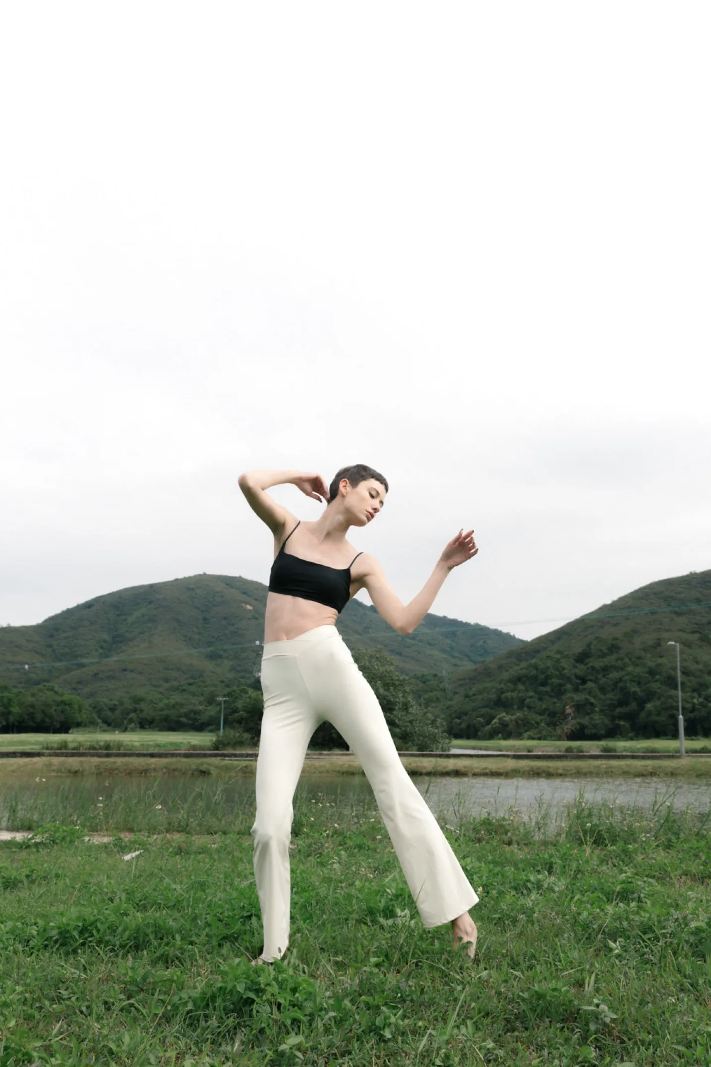 FRAME Flare Pants - Cream