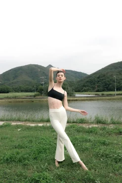 FRAME Flare Pants - Cream