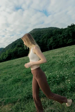 FRAME Flare Pants - Mocha