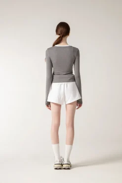 LUCIE Top - Grey