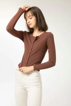 LUV Cardigan - Mocha
