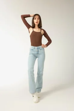 LUV Cardigan - Mocha (Cropped)