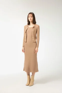 LUV Cardigan - Oatmeal