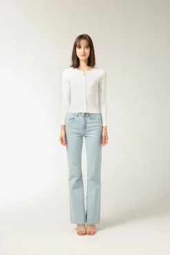 LUV Cardigan - White