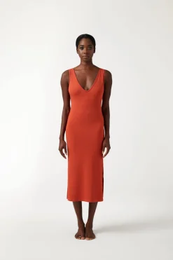OPAL Dress - Chili