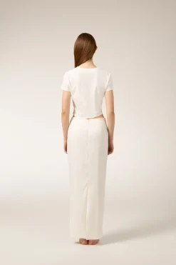 PAIGE Maxi Skirt - White