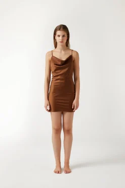 PAIGE Mini Dress - Mocha