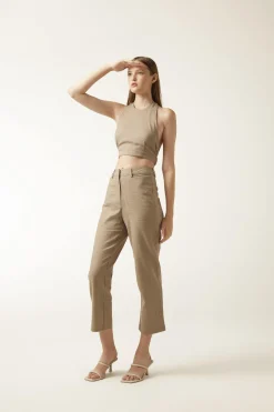 REINA Pants - Taupe