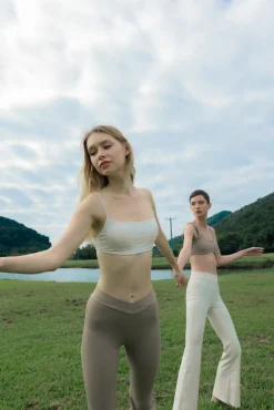 WAVE Bra Top - Taupe